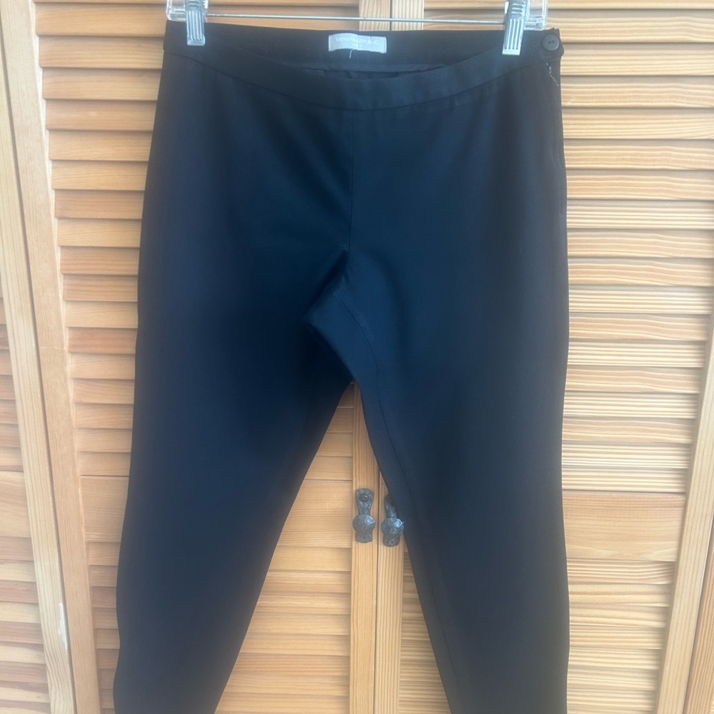 Banana Republic Classic Black Zipper Ankle Pants